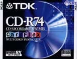  74 CD-R ' TDK 24X